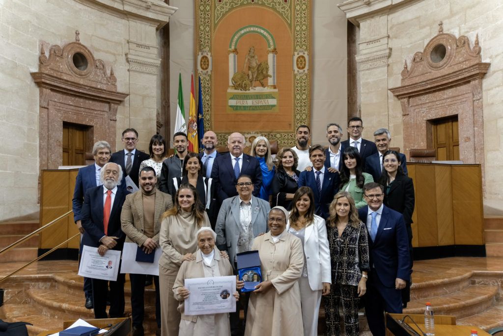 El Parlamento Andaluz acoge la XXIII Jornada de Educación en Valores: Deporte, Música y Voluntariado